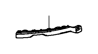 View BEAM, L. FR. BUMPER (UPPER)                                  Full-Sized Product Image 1 of 2