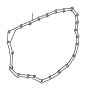 View GASKET, TORQUE CONVERTER CASE Full-Sized Product Image