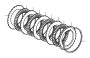 View PLATE, CLUTCH END (17) (2.8MM) Full-Sized Product Image