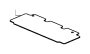 View FLOOR MAT, CENTER *NH597L*(DARK ATLAS GRAY).  Full-Sized Product Image 1 of 1