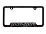 View License Plate Frame with ZOOM-ZOOM logo Full-Sized Product Image