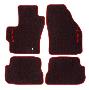 RED/BLACK FLOOR MATS PREMIUM CARPET. (Mazda3 Logo) (Set of 4) Upgrade your interior floor with...