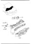 Diagram DASH & COWL PANELS for your 1996 Mazda Protege