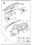 Diagram DASHBOARD & RELATED PARTS for your Mazda