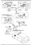 Diagram SUN VISORS, ASSIST HANDLES & MIRRORS for your 2022 Mazda CX-5