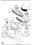 Diagram FRONT BUMPER for your 2010 Mazda