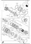 Diagram AUTOMATIC TRANSMISSION CLUTCHES & PLANETARY GEARS for your Mazda