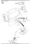 Diagram LIFT GATE MECHANISMS for your Mazda