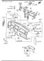 Diagram DASHBOARD & RELATED PARTS for your Mazda