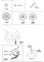 Diagram TIRES & JACK for your 2005 Mazda