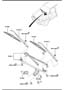 Diagram WINDSHIELD WIPERS for your 2010 Mazda Mazda 5