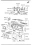 Diagram DASHBOARD & RELATED PARTS for your 2006 Mazda Mazda 6