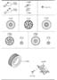 Diagram TIRES & JACK for your Mazda