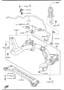 Diagram CROSSMEMBER & STABILIZER for your 2002 Mazda MPV