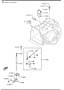 Diagram AUTOMATIC TRANSMISSION MANUAL LINKAGE SYSTEM for your 2003 Mazda Miata