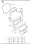Diagram LIFT GATE for your Mazda
