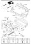 Diagram TRIMS & SCUFF PLATES for your 2003 Mazda