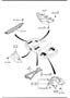 Diagram FLOOR ATTACHMENTS for your 2007 Mazda