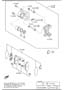 Diagram FRONT BRAKE MECHANISMS for your 2021 Mazda CX-9 Touring 2.5L SKYACTIV AWD