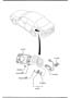 Diagram FUEL LID OPENER for your Mazda