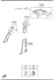 Diagram PILLAR TRIMS for your 2001 Mazda