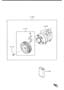 Diagram AIR CONDITIONING COMPRESSOR COMPONENTS for your Mazda