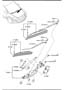 Diagram WINDSHIELD WIPERS for your 2023 Mazda 3