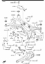 Diagram REAR LOWER ARMS & SUB FRAME for your 2008 Mazda Tribute