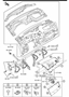 Diagram DASHBOARD & RELATED PARTS for your 2013 Mazda CX-9