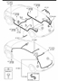 Diagram FRONT & REAR WIRING HARNESSES for your 2011 Mazda Mazda 2