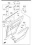 Diagram REAR DOOR TRIMS & RELATED PARTS for your Mazda