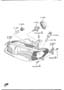 Diagram HEAD LAMPS (4-DOOR) for your 2001 Mazda
