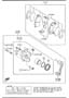 Diagram FRONT BRAKE MECHANISMS (2000CC) for your Mazda