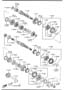 Diagram MANUAL TRANSMISSION GEARS for your 2010 Mazda Mazda 5