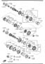 Diagram MANUAL TRANSMISSION GEARS (2000CC) for your 2010 Mazda Miata