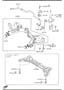 Diagram CROSSMEMBER & STABILIZER for your 2010 Mazda CX-7