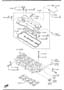 Diagram CYLINDER HEAD & COVER (1600CC) for your 2002 Mazda