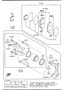 Diagram FRONT BRAKE MECHANISMS (1600CC) for your 2021 Mazda CX-9 Touring 2.5L SKYACTIV AWD