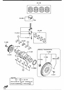 Diagram PISTON, CRANKSHAFT & FLYWHEEL for your 2012 Mazda