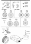 Diagram TIRES & JACK for your Mazda Miata