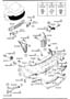 Diagram REAR BUMPER for your 2010 Mazda
