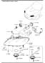 Diagram HEAD LAMPS for your 2011 Mazda