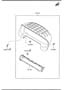 Diagram METER HOOD for your 2007 Mazda MazdaSpeed6