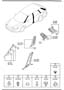 Diagram PILLAR TRIMS (WAGON) for your 2006 Mazda