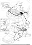 Diagram FRONT & REAR WIRING HARNESSES ('03,'04 MODEL)(SEDAN) for your Mazda Mazda 6
