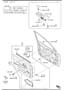 Diagram FRONT DOOR TRIMS & RELATED PARTS ('05 MODEL)(WAGON & HATCHBACK) for your 2004 Mazda Mazda 6