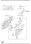 Diagram REAR DOOR TRIMS & RELATED PARTS ('05 MODEL)(WAGON & HATCHBACK) for your 2004 Mazda Mazda 6