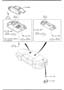 Diagram INTERIOR LAMPS ('03,'04 MODEL)(SEDAN)(W/SUNROOF) for your 2023 Mazda CX-9 Touring