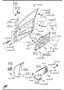 Diagram FRONT DOOR MECHANISMS ('03,'04 MODEL) for your 2004 Mazda