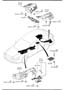 Diagram FLOOR ATTACHMENTS ('05 MODEL)(WAGON) for your Mazda